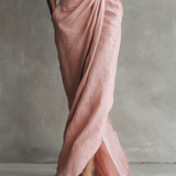 Elora | Lanena maxi haljina prirodne elegancije