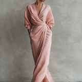 Elora | Lanena maxi haljina prirodne elegancije