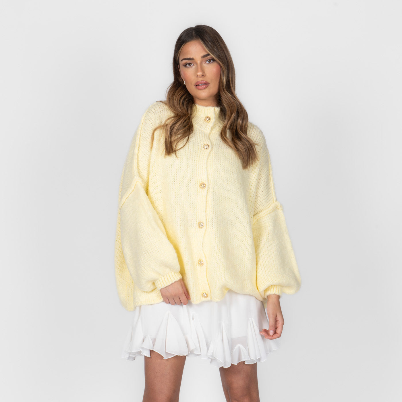 Elena | Oversize Pleteni Kardigan