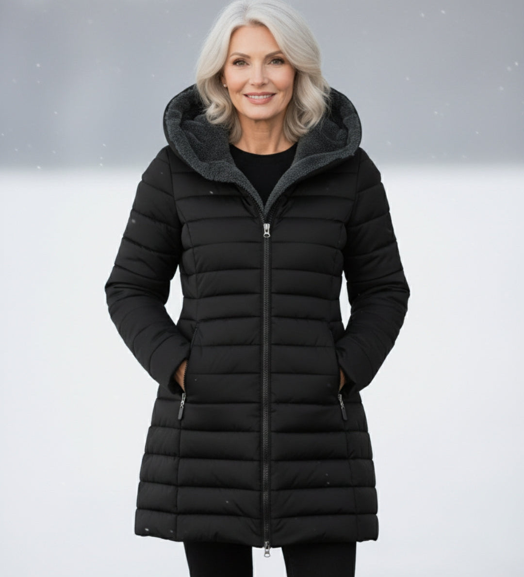 Aada™ | Puffer jakna sa flis podstavom