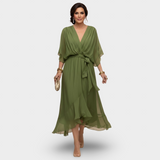 Seraphine | V-neck haljina bezvremenske elegancije