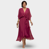 Seraphine | V-neck haljina bezvremenske elegancije