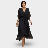 Seraphine | V-neck haljina bezvremenske elegancije