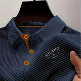 Lorenzo | Elegantna polo majica s teksturom