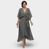 Seraphine | V-neck haljina bezvremenske elegancije