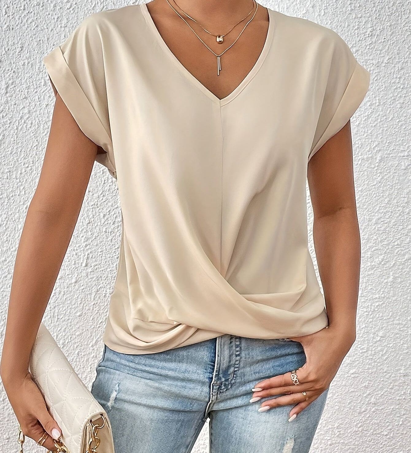 Seréa | Elegantna majica s sweetheart izrezom