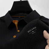 Lorenzo | Elegantna polo majica s teksturom