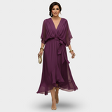Seraphine | V-neck haljina bezvremenske elegancije