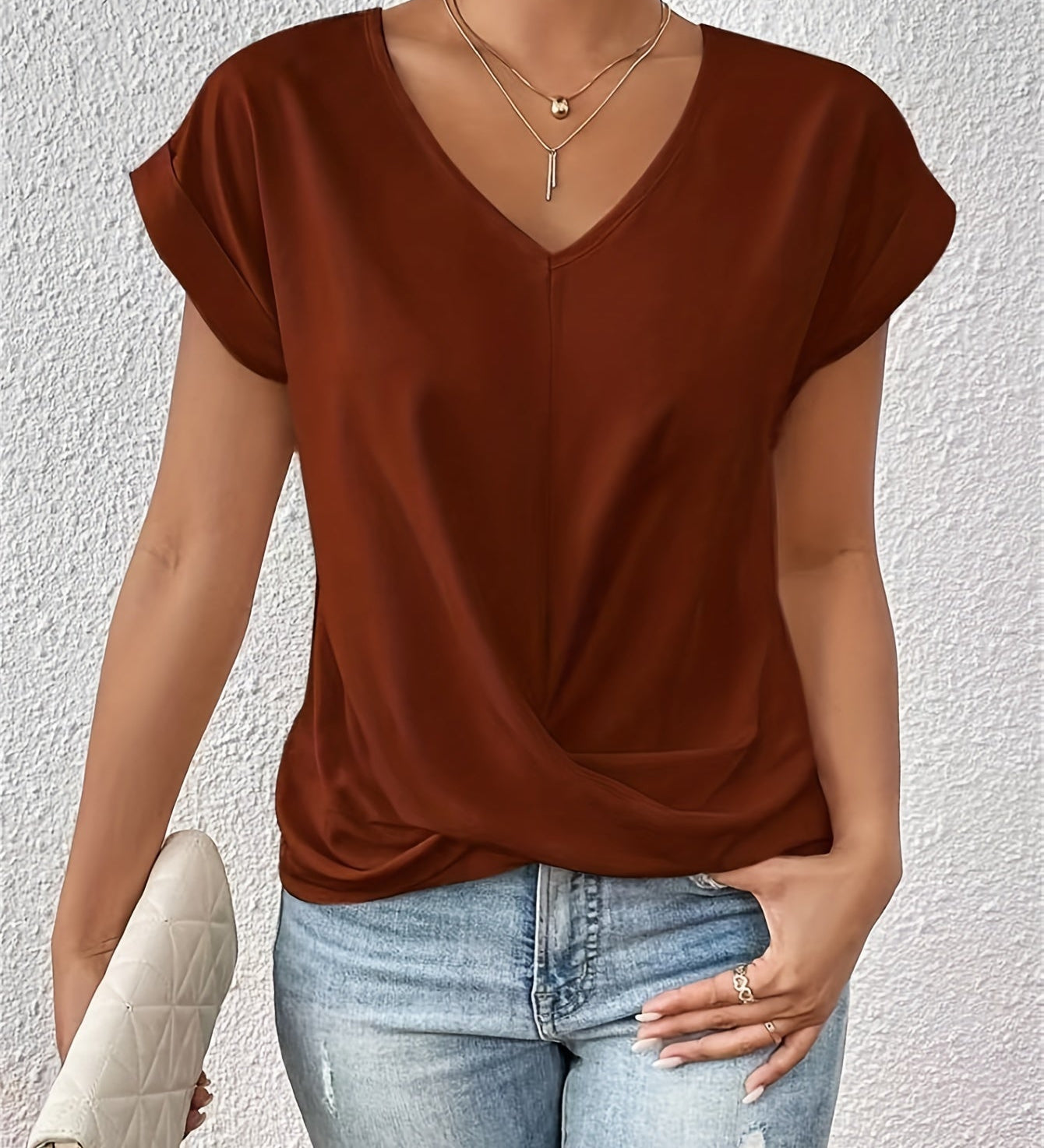 Seréa | Elegantna majica s sweetheart izrezom