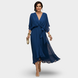 Seraphine | V-neck haljina bezvremenske elegancije