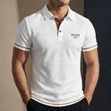 Lorenzo | Elegantna polo majica s teksturom