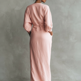 Elora | Lanena maxi haljina prirodne elegancije