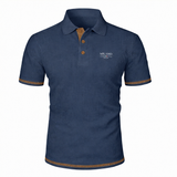 Lorenzo | Elegantna polo majica s teksturom
