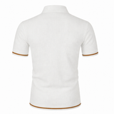 Lorenzo | Elegantna polo majica s teksturom
