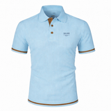 Lorenzo | Elegantna polo majica s teksturom