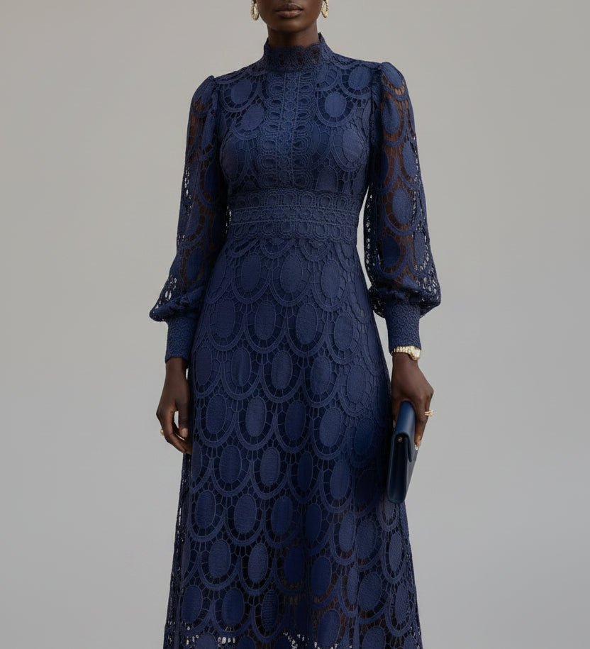 Lunara | Čipkasta haljina bezvremenske elegancije