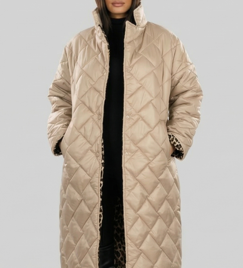 Kaarina™ | Elegantna jakna sa leopard uzorkom
