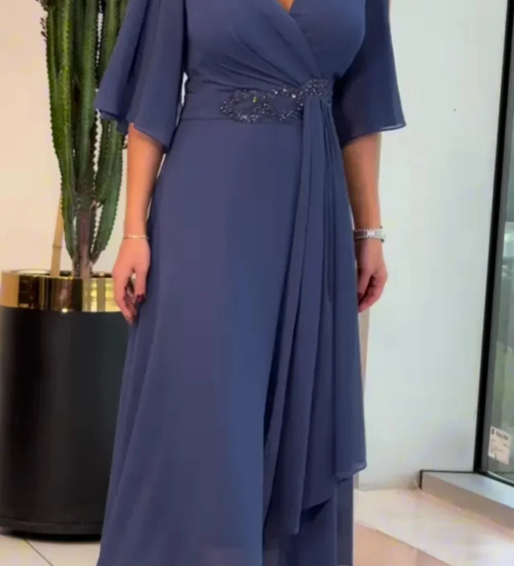 Ewelina | Elegantne dugačke šifonske haljine