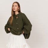 Elena | Oversize Pleteni Kardigan
